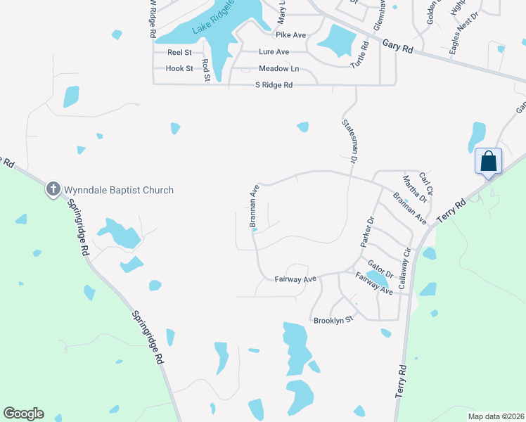 map of restaurants, bars, coffee shops, grocery stores, and more near 120 Dakota Street in Byram