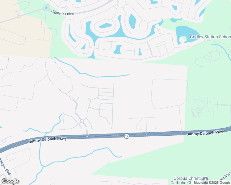map of restaurants, bars, coffee shops, grocery stores, and more near 270 Cattle Run Way in Pooler