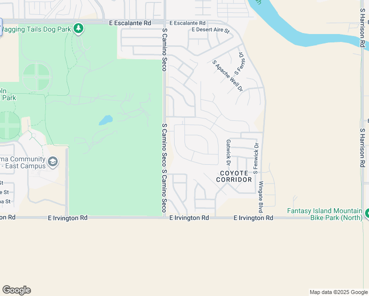 map of restaurants, bars, coffee shops, grocery stores, and more near 8748 East Stone Meadow Circle in Tucson