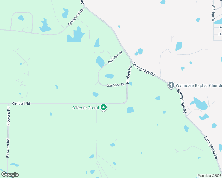 map of restaurants, bars, coffee shops, grocery stores, and more near 4330 Kimbell Rd in Terry