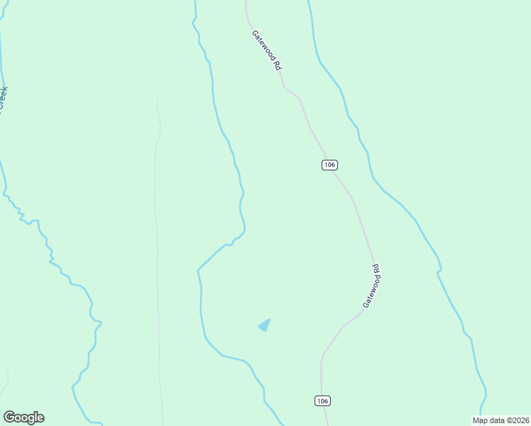 map of restaurants, bars, coffee shops, grocery stores, and more near 106 County Road 106 in Pittsview