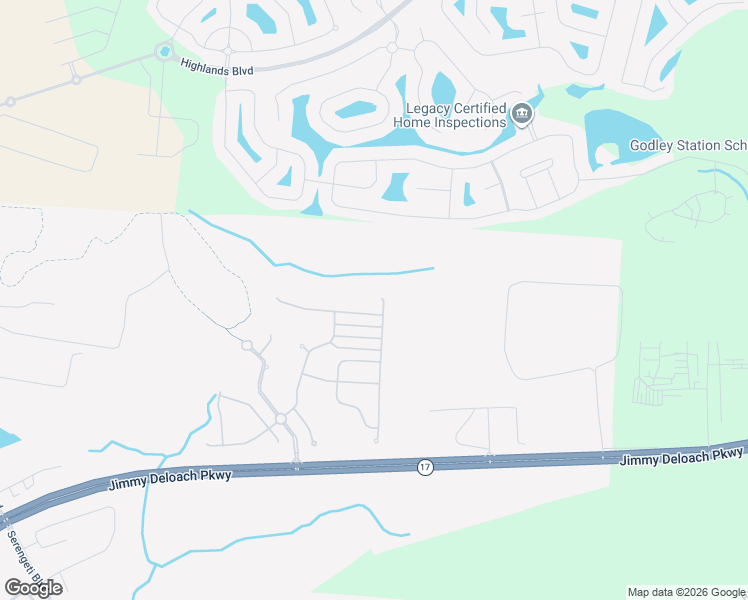 map of restaurants, bars, coffee shops, grocery stores, and more near 272 Cattle Run Way in Pooler