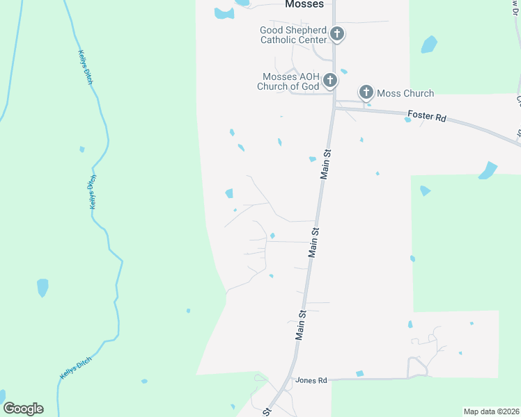 map of restaurants, bars, coffee shops, grocery stores, and more near 119 Fred Grant Road in Hayneville