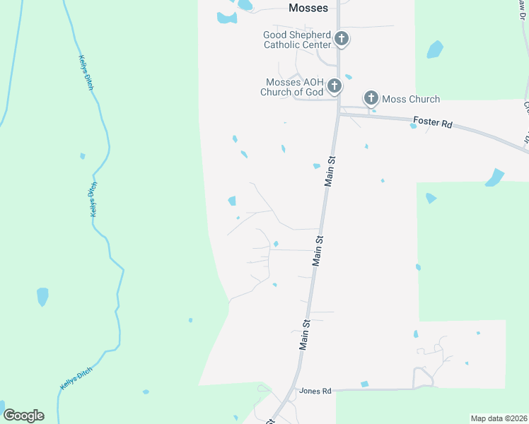 map of restaurants, bars, coffee shops, grocery stores, and more near 119 Fred Grant Road in Hayneville