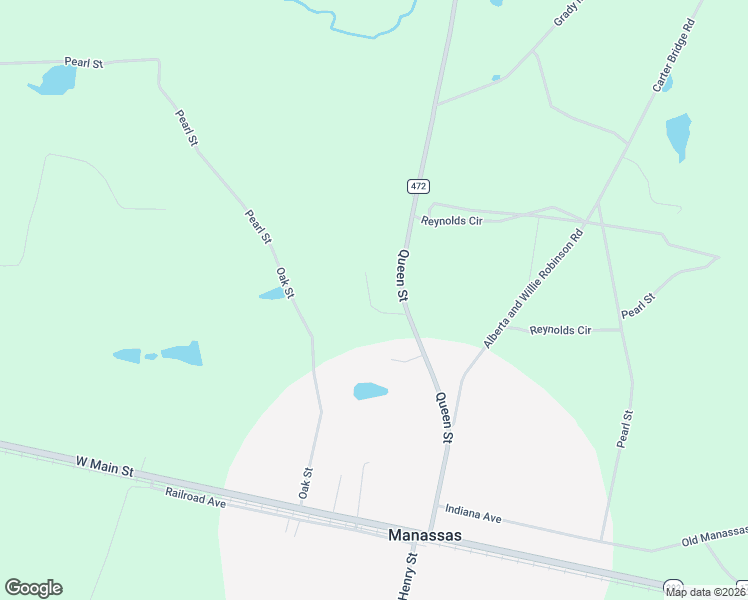 map of restaurants, bars, coffee shops, grocery stores, and more near 6345 Queen Street in Claxton