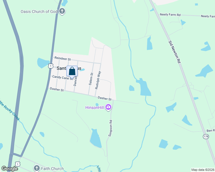 map of restaurants, bars, coffee shops, grocery stores, and more near 19-27 Rudolph Way in Lyons