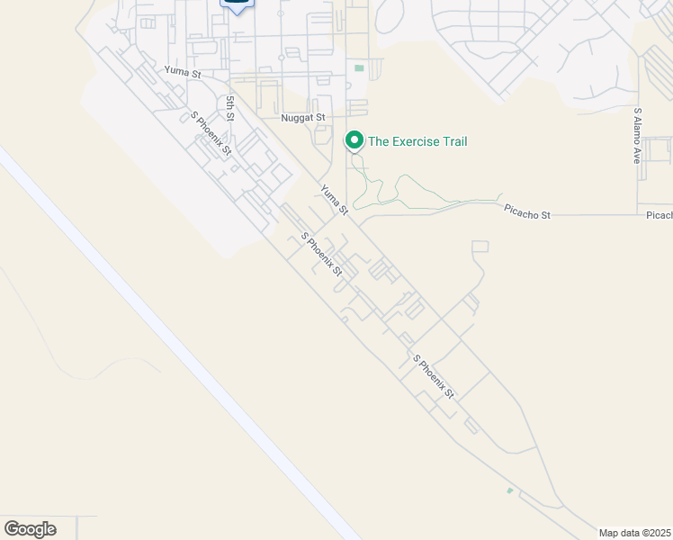 map of restaurants, bars, coffee shops, grocery stores, and more near Phoenix Street in Tucson