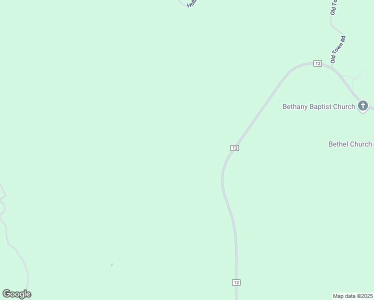 map of restaurants, bars, coffee shops, grocery stores, and more near 9528 County Road 12 in Sardis