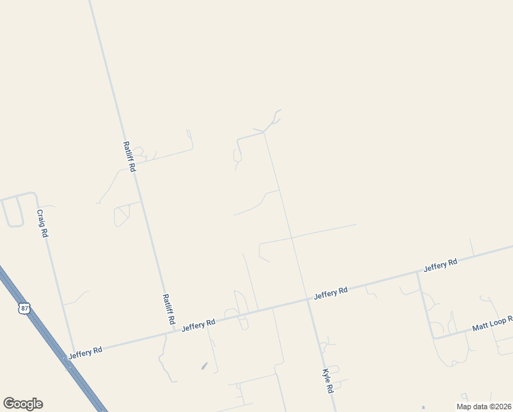 map of restaurants, bars, coffee shops, grocery stores, and more near 213 Kinsey Road in Big Spring