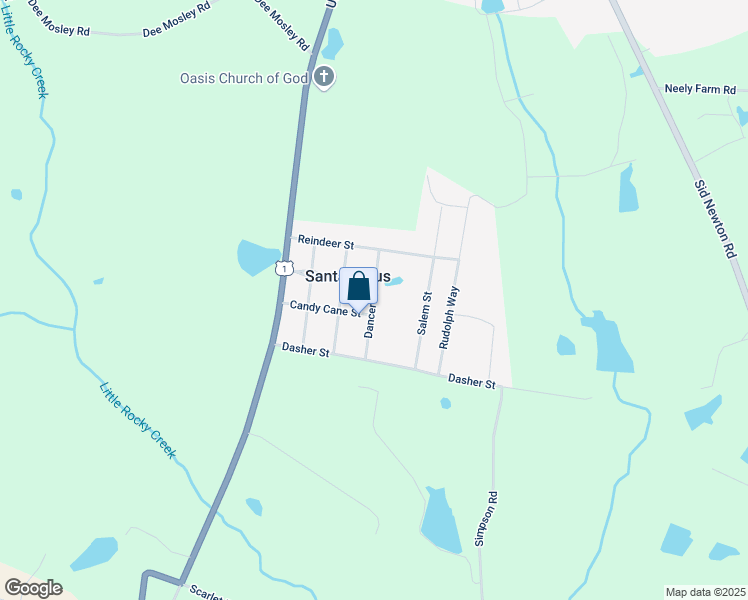map of restaurants, bars, coffee shops, grocery stores, and more near 24 Dancer Street in Lyons