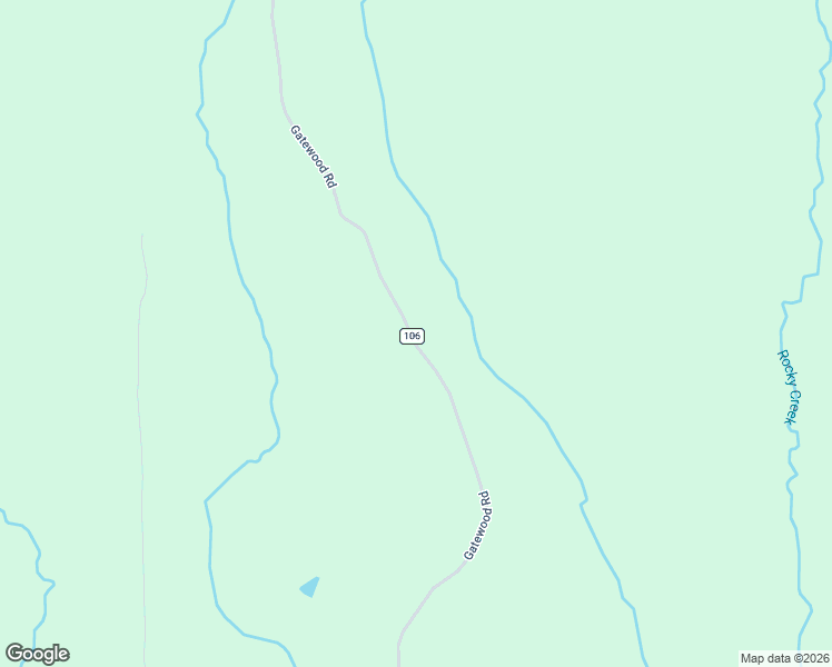 map of restaurants, bars, coffee shops, grocery stores, and more near 106 County Road 106 in Pittsview