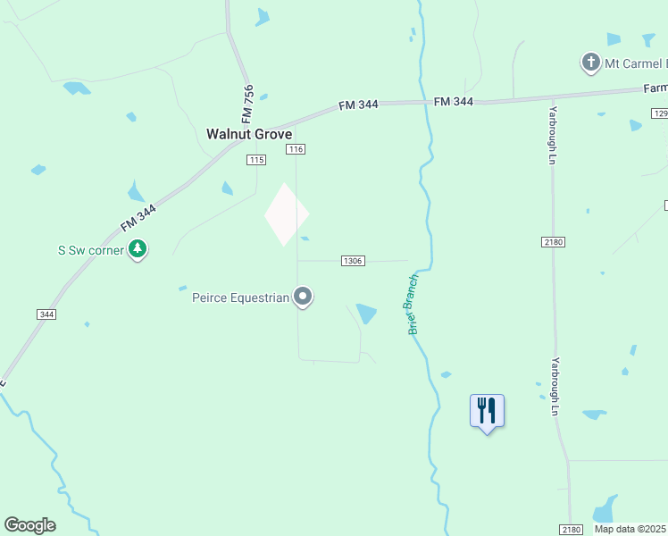 map of restaurants, bars, coffee shops, grocery stores, and more near 9552 Dennis Lane in Tyler