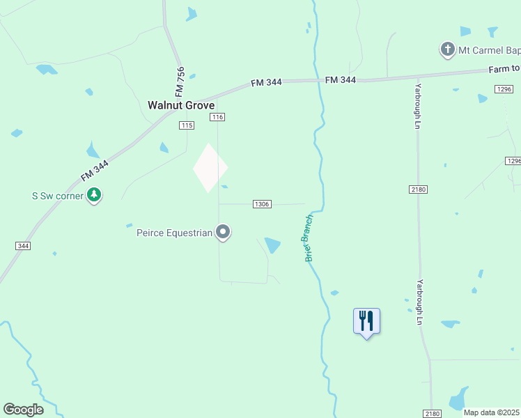 map of restaurants, bars, coffee shops, grocery stores, and more near 9552 Dennis Lane in Tyler