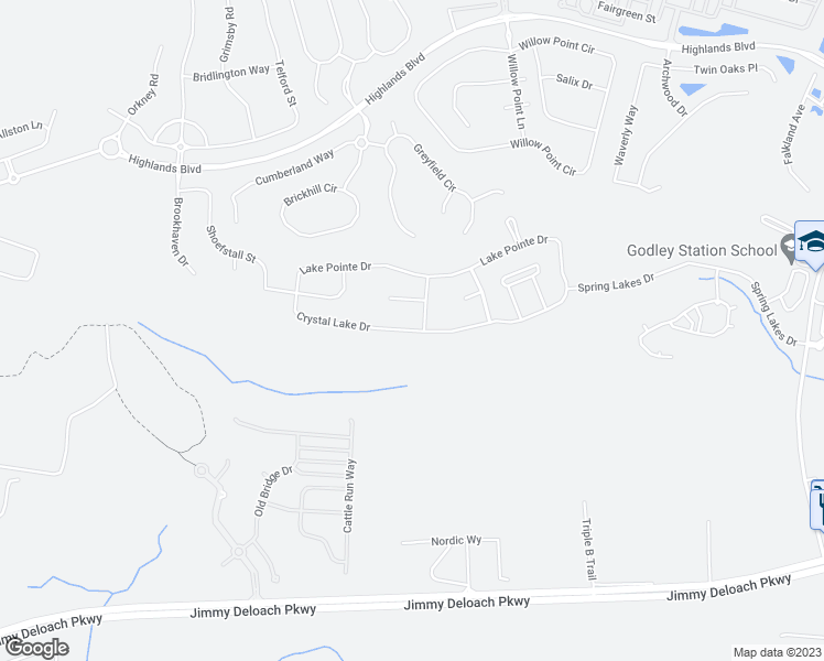 map of restaurants, bars, coffee shops, grocery stores, and more near 110 Crystal Lake Drive in Pooler