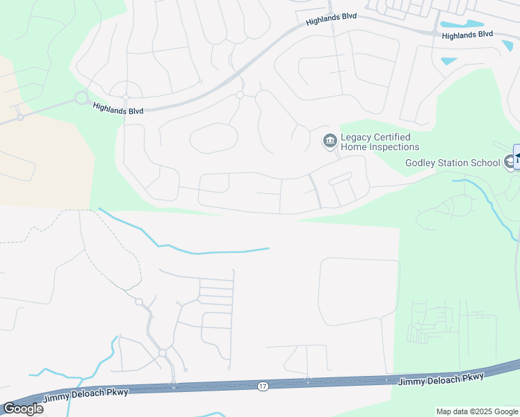 map of restaurants, bars, coffee shops, grocery stores, and more near 92 Crystal Lake Drive in Savannah