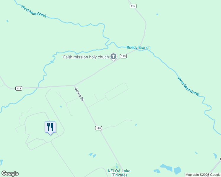 map of restaurants, bars, coffee shops, grocery stores, and more near 20865 County Road 113 in Tyler