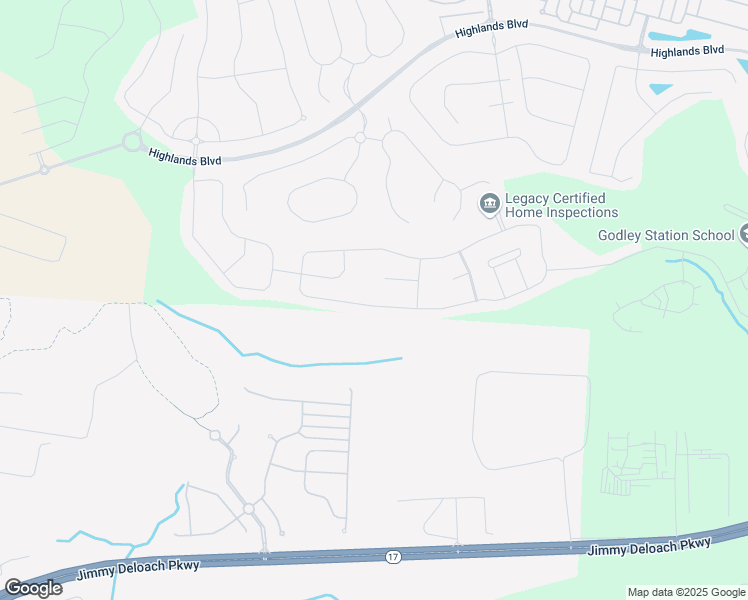 map of restaurants, bars, coffee shops, grocery stores, and more near 92 Crystal Lake Drive in Savannah