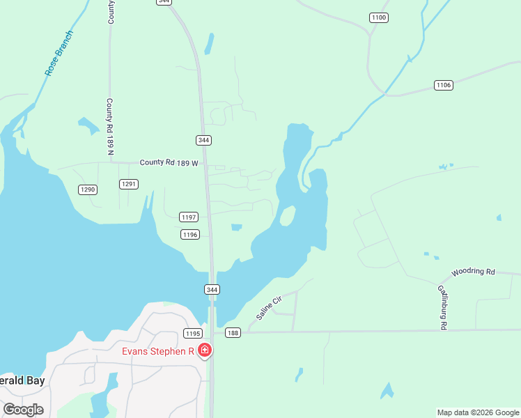 map of restaurants, bars, coffee shops, grocery stores, and more near 17008 Farm to Market 344 in Flint