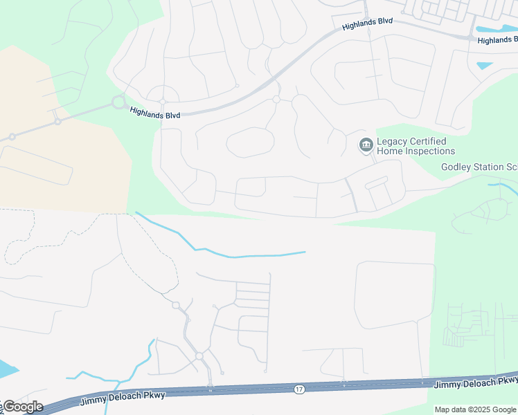 map of restaurants, bars, coffee shops, grocery stores, and more near 110 Crystal Lake Drive in Savannah