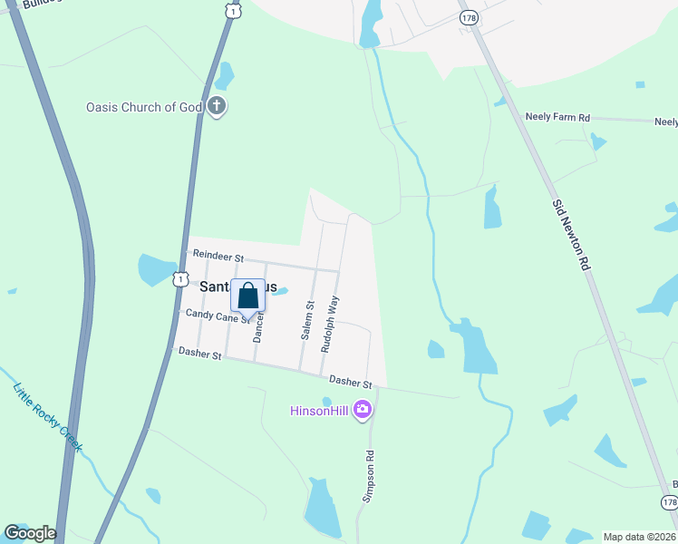 map of restaurants, bars, coffee shops, grocery stores, and more near 19 Rudolph Way in Lyons