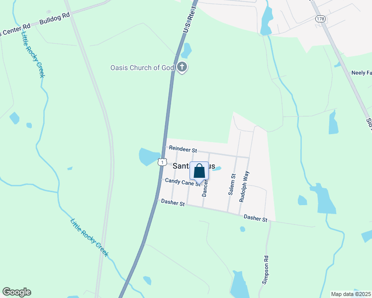 map of restaurants, bars, coffee shops, grocery stores, and more near 11 Reindeer Street in Lyons