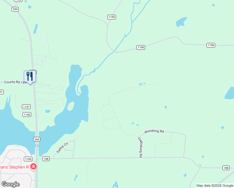 map of restaurants, bars, coffee shops, grocery stores, and more near 21022 Gatlinburg Road in Bullard