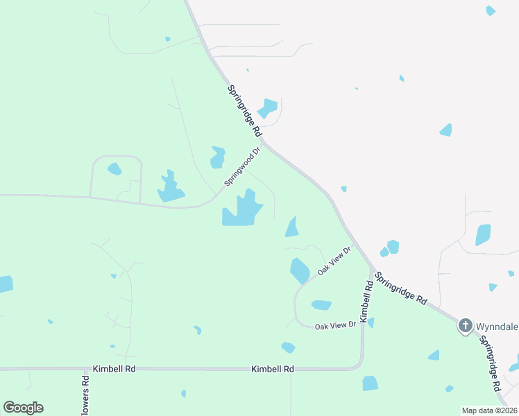 map of restaurants, bars, coffee shops, grocery stores, and more near 109 Springdale Drive in Terry