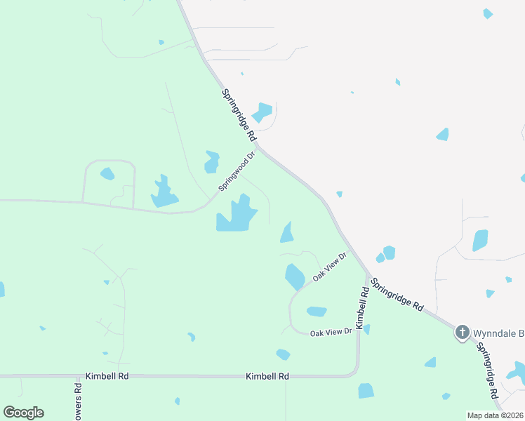 map of restaurants, bars, coffee shops, grocery stores, and more near 109 Springdale Drive in Terry
