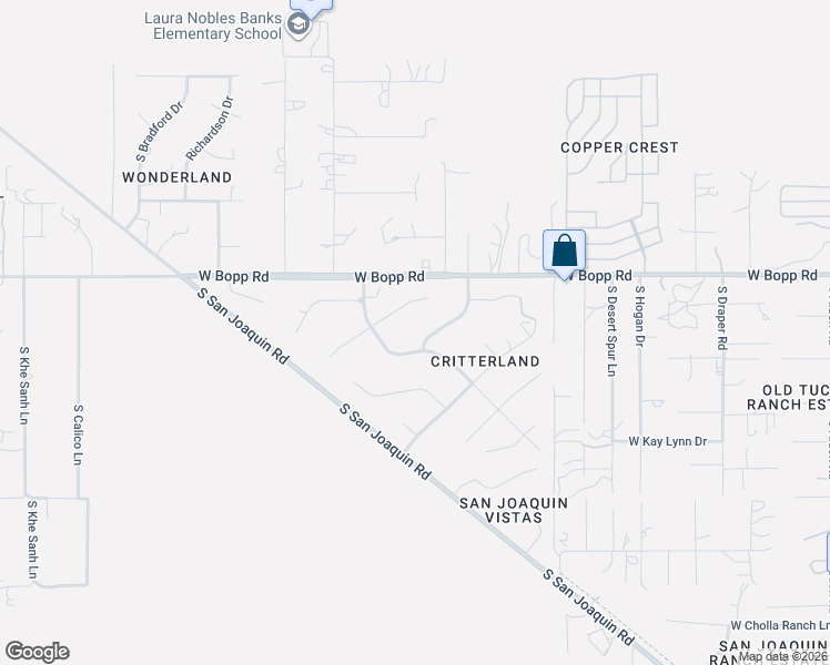 map of restaurants, bars, coffee shops, grocery stores, and more near 3998 South Wolf Spider Way in Tucson