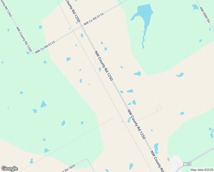 map of restaurants, bars, coffee shops, grocery stores, and more near 8249 Northwest County Road 1250 in Corsicana