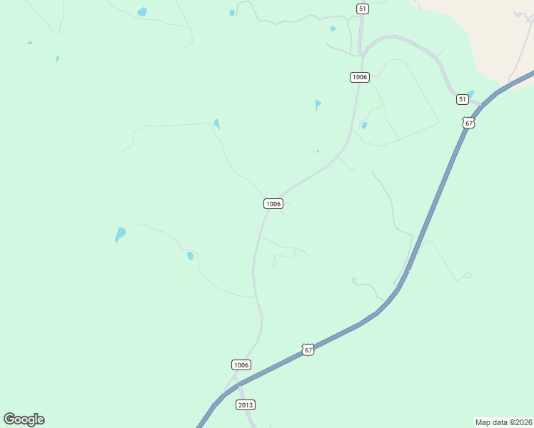 map of restaurants, bars, coffee shops, grocery stores, and more near 1336 County Road 1006 in Bluff Dale