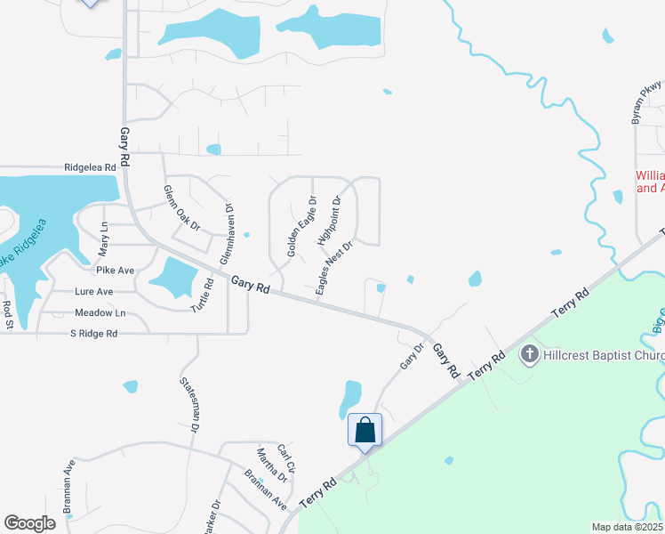map of restaurants, bars, coffee shops, grocery stores, and more near 809 Eagles Nest Drive in Byram