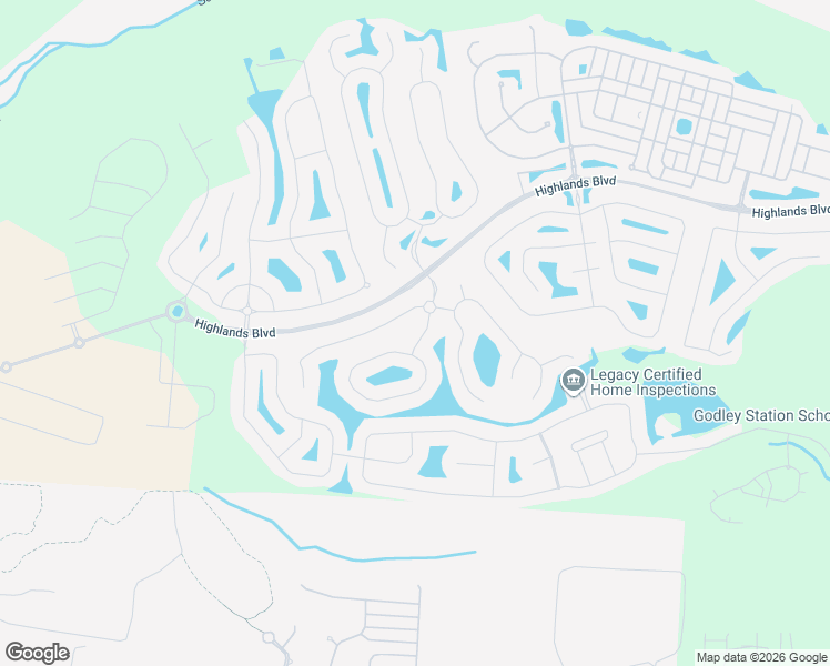 map of restaurants, bars, coffee shops, grocery stores, and more near 105 Carnegie Way in Pooler