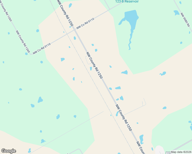 map of restaurants, bars, coffee shops, grocery stores, and more near 8249 Northwest County Road 1250 in Corsicana