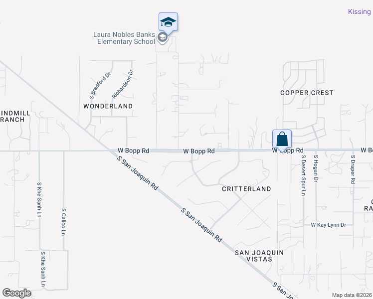 map of restaurants, bars, coffee shops, grocery stores, and more near 8182 West Bopp Road in Tucson