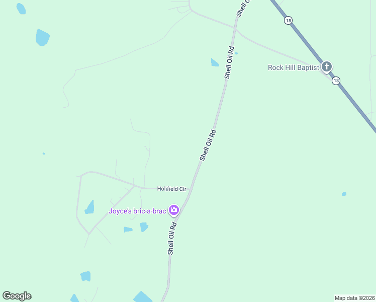 map of restaurants, bars, coffee shops, grocery stores, and more near 1284 Shell Oil Road in Brandon