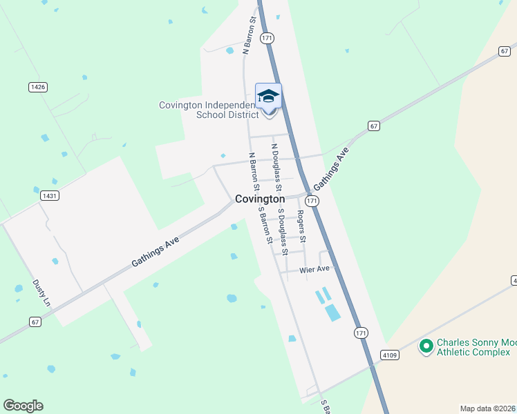 map of restaurants, bars, coffee shops, grocery stores, and more near in Covington