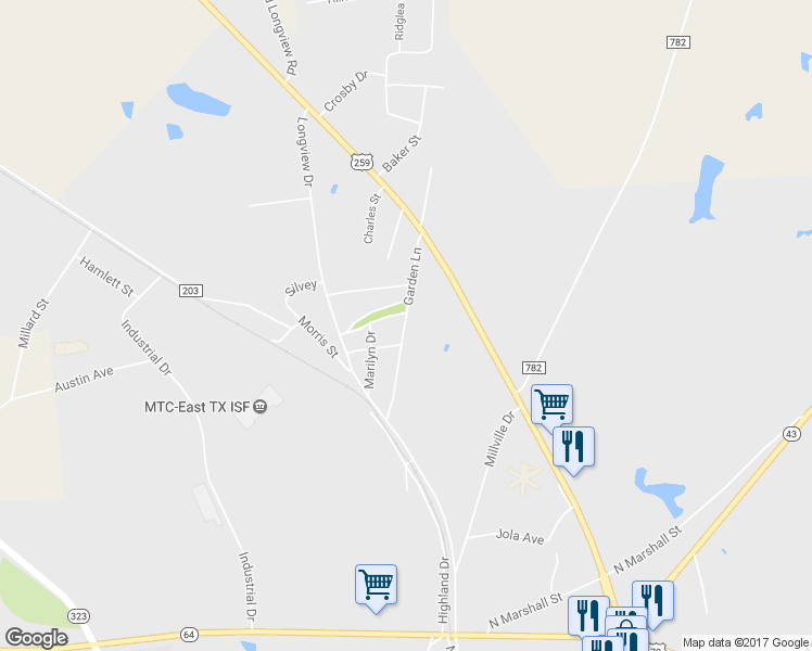 map of restaurants, bars, coffee shops, grocery stores, and more near 300 Garden Lane in Henderson
