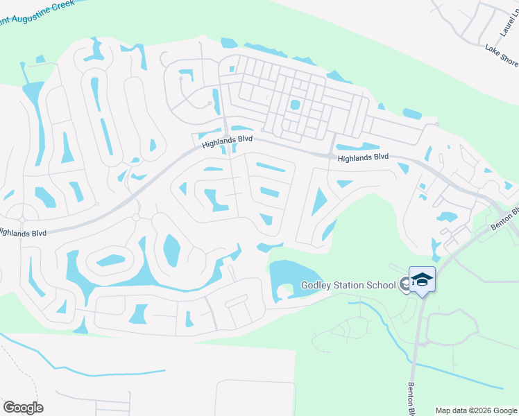 map of restaurants, bars, coffee shops, grocery stores, and more near 140 Wind Willow Drive in Savannah