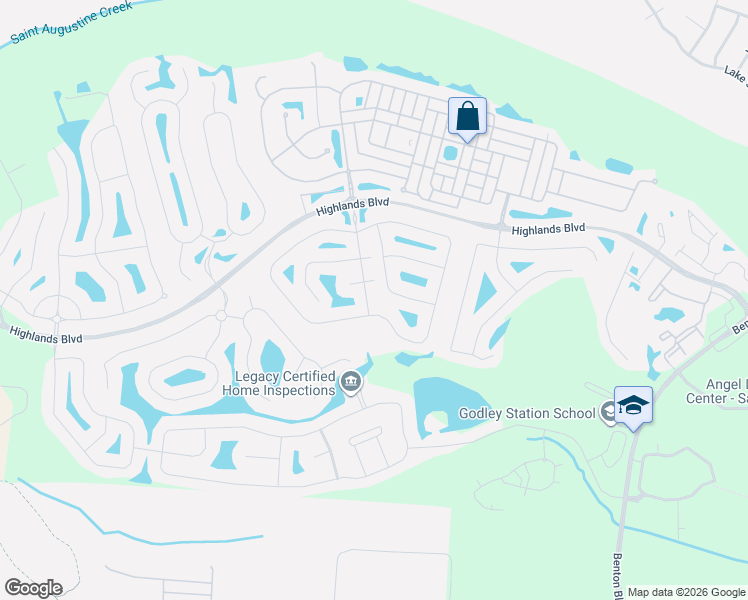 map of restaurants, bars, coffee shops, grocery stores, and more near 220 Willow Point Lane in Savannah