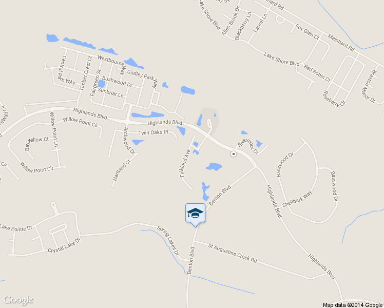 map of restaurants, bars, coffee shops, grocery stores, and more near 32 Falkland Avenue in Pooler