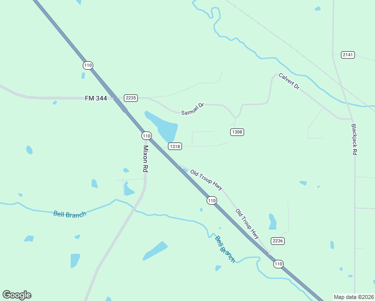 map of restaurants, bars, coffee shops, grocery stores, and more near 13285 Vicki Lynn Lane in Troup