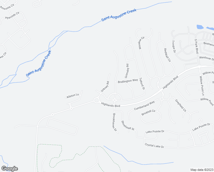 map of restaurants, bars, coffee shops, grocery stores, and more near 119 Orkney Road in Pooler