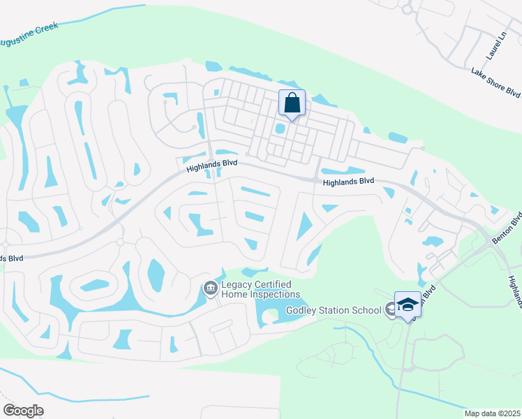 map of restaurants, bars, coffee shops, grocery stores, and more near 11 Salix Drive in Pooler