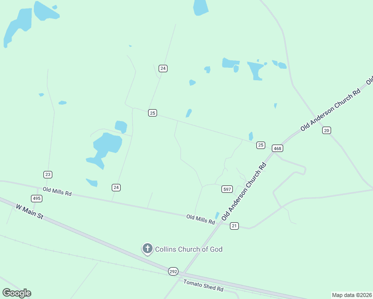 map of restaurants, bars, coffee shops, grocery stores, and more near 127 Larue Lane in Collins