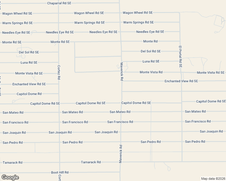 map of restaurants, bars, coffee shops, grocery stores, and more near 5045 San Jose Boulevard in Deming
