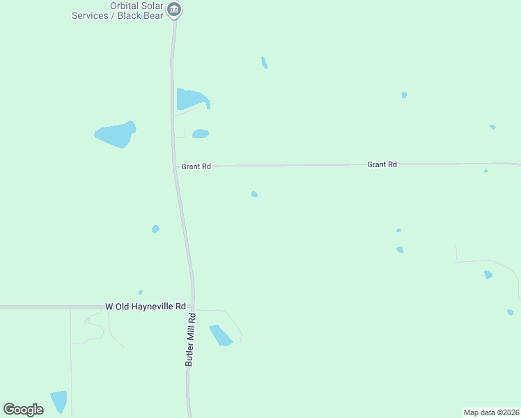 map of restaurants, bars, coffee shops, grocery stores, and more near 1931 Grant Road in Montgomery