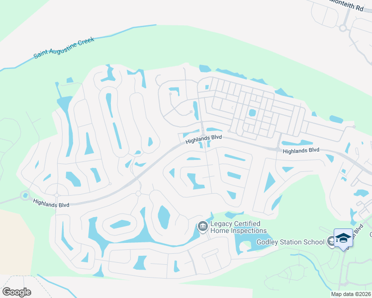map of restaurants, bars, coffee shops, grocery stores, and more near 112 Willow Point Circle in Pooler