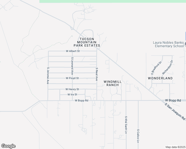 map of restaurants, bars, coffee shops, grocery stores, and more near 9025 West Edmond Street in Tucson