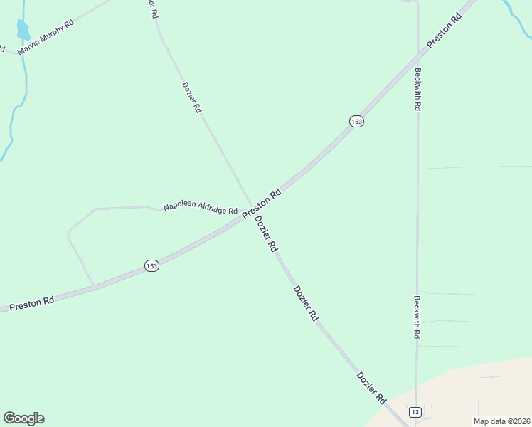 map of restaurants, bars, coffee shops, grocery stores, and more near 36 Shiloh Road in Ellaville